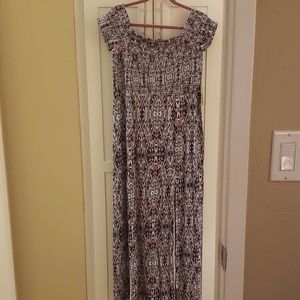 Express off the shoulder Maxi dress